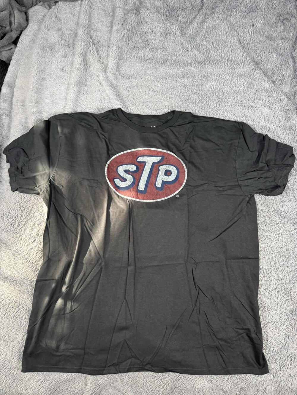 Hybrid Apparel Shirt Mens 2XL Black STP Racing Graphic Short Sleeve Tee